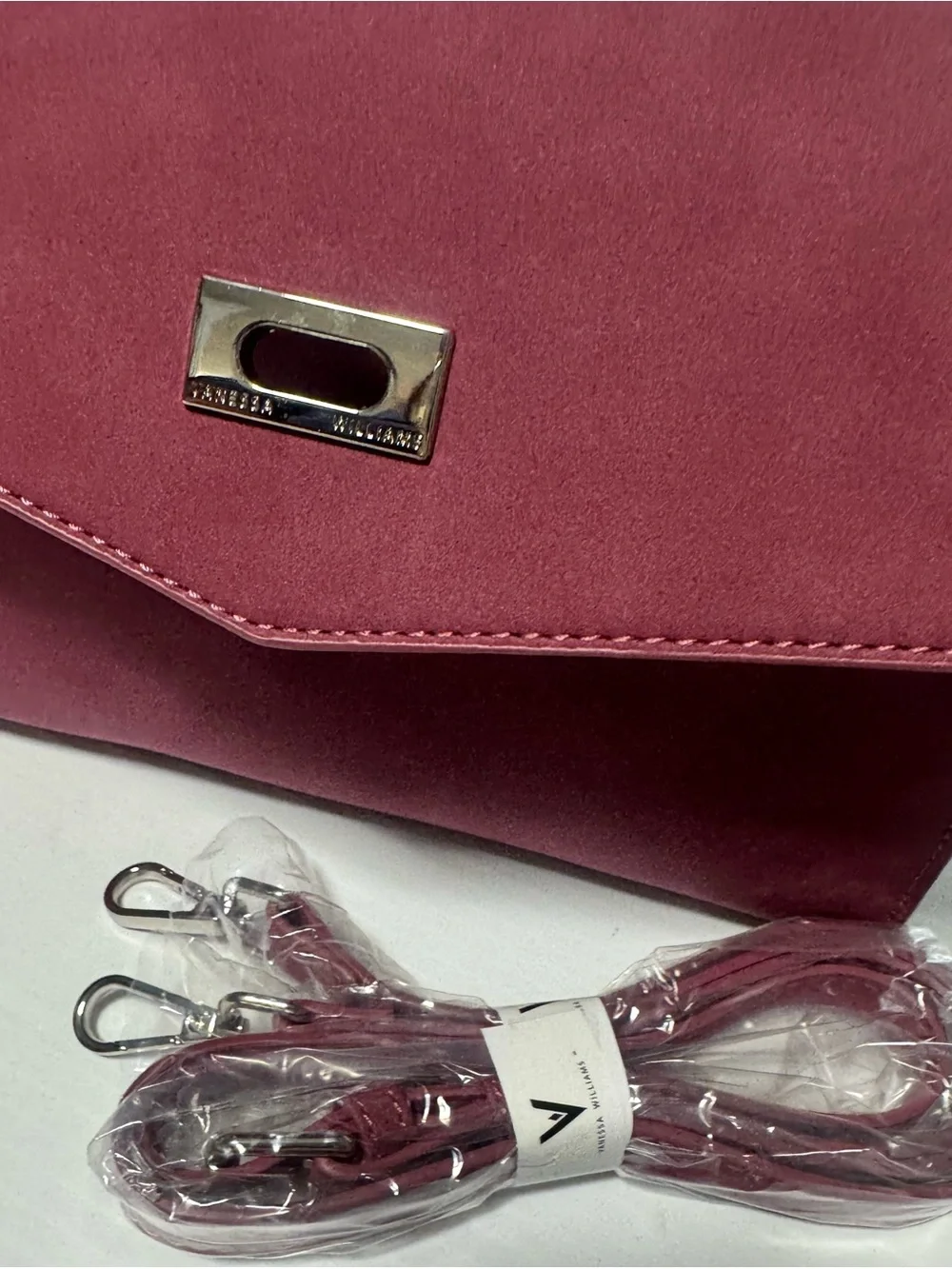 Vanessa Williams Plum Top-Handle Satchel